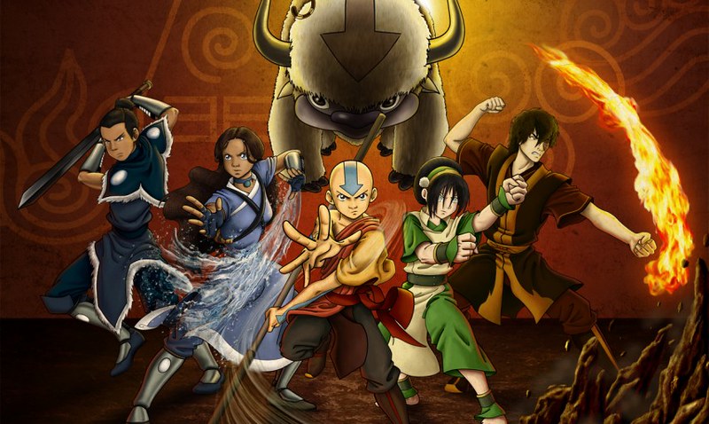 All of the protagonists of Avatar: the Last Airbender