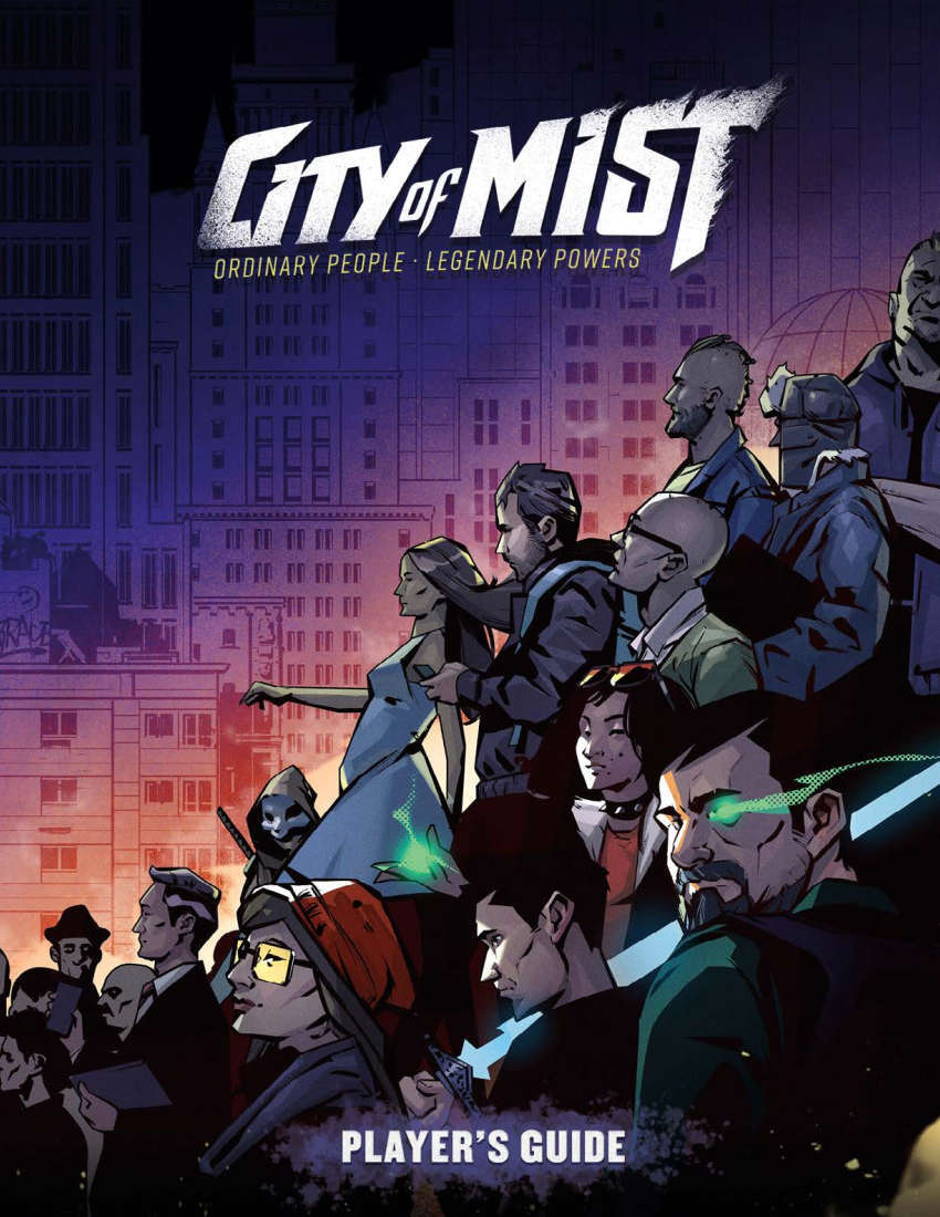 City of Mist: An Excellent Non-Traditional Superhero RPG