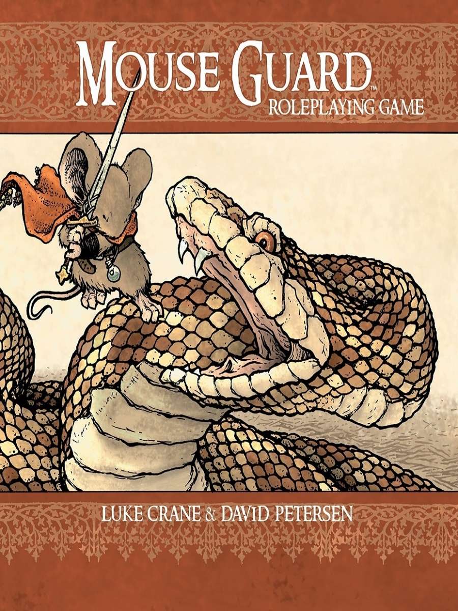 Extremely Highly Rated, Mouse Guard is THE Mouse RPG